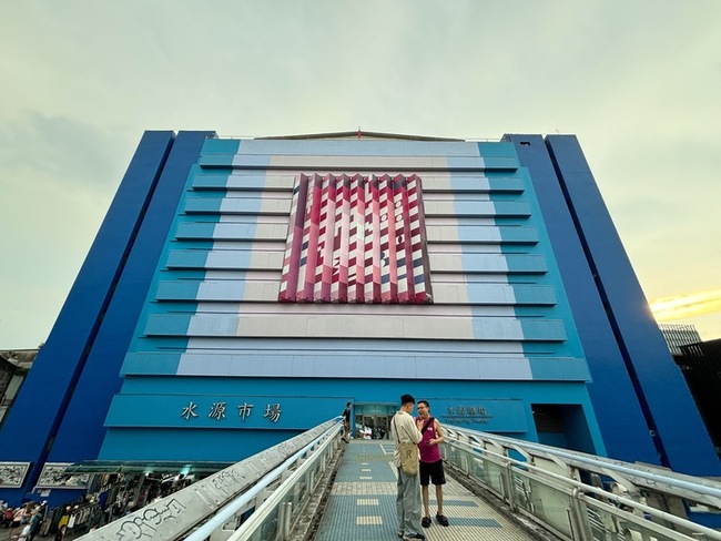 市場融合藝術  「水源之心」披上台北色彩重生 | 華視新聞