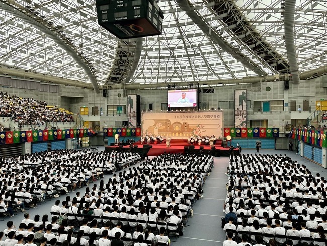 台大開學典禮　陳文章勉新生堅定追夢不怕挫折 | 華視新聞