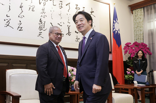 總統：與吐瓦魯共同面對威權主義擴張等全球性挑戰