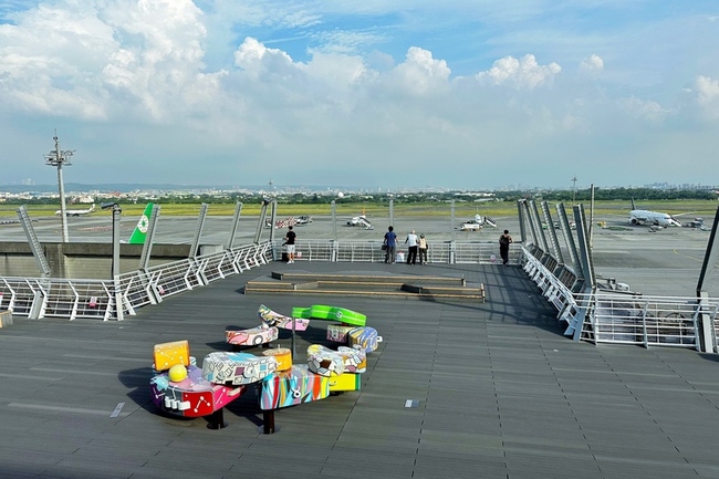 桃機第二航廈南側觀景台維修完成重新開放 | 華視新聞