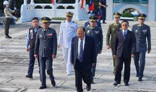 秋祭先烈暨陣亡將士　澎湖各界與澎防部2地行禮