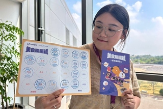 桃捷推dtto friends彩繪列車　車站集章換限量娃娃