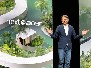 宏碁IFA展前新品連發　陳俊聖：AI代理提高客戶生產力