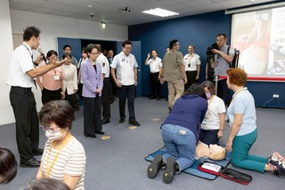 副總統肯定防災女力培訓　未來將推台灣版防災小冊