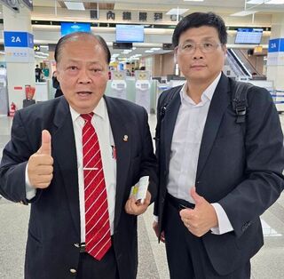 澎湖縣長拜會行政院　爭取統籌分配稅款與中央補助