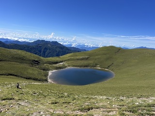 天使的眼淚嘉明湖  軍官名字成湖名由來