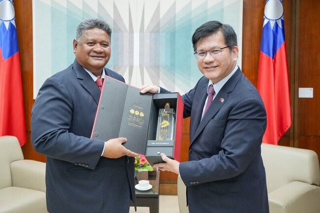 林佳龍會帛琉國務部長　盼在太平洋島國論壇堅定挺台 | 華視新聞