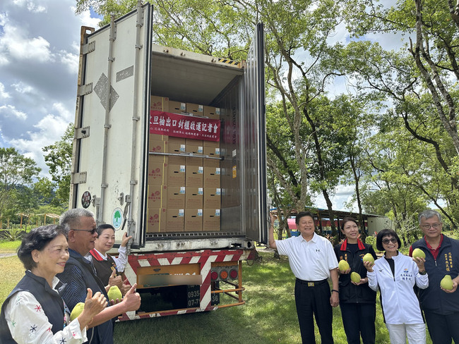 花蓮文旦柚拓外銷市場  沃爾瑪中國超市開賣 | 華視新聞