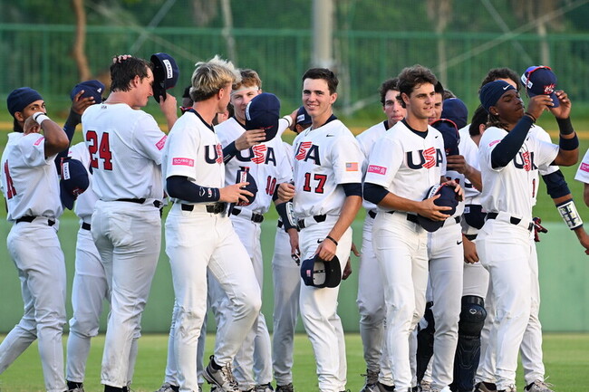 U18世界盃棒球賽美國奪3連勝　德國吞下首敗 | 華視新聞