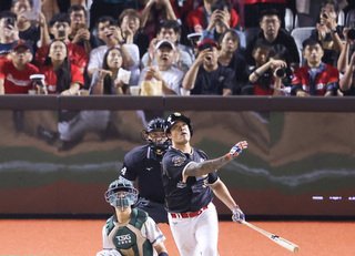 林智勝沒想到引退賽敲305轟　直呼感覺太棒了