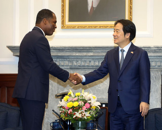 接受海地駐台大使到任國書　總統：持續彼此友好情誼