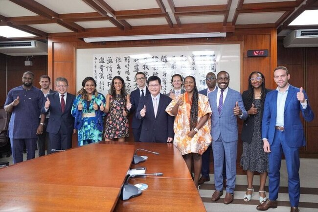 林佳龍：法國與非洲青年團首訪台　促成台非合作管道 | 華視新聞