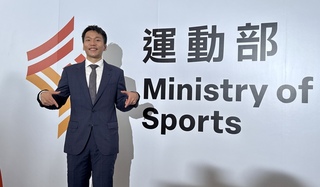 運動部揭牌　林佳龍盼攜手李洋讓世界看見台灣