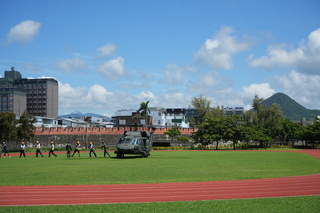 屏東進行核安演習  國軍直升機演練孤島運補