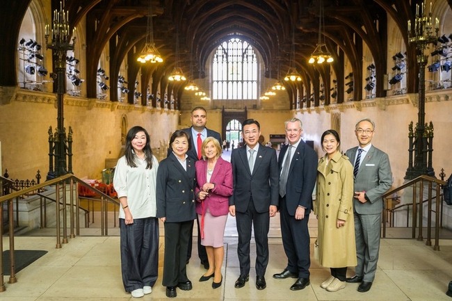 江啟臣率立院代表團訪英  感謝英國國會對台灣支持 | 華視新聞