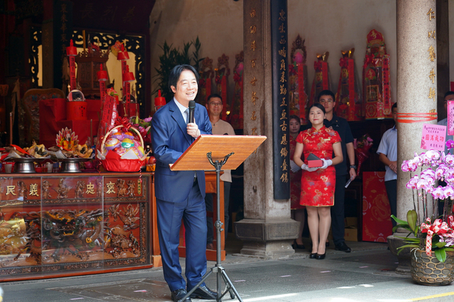 賴總統出席竹縣義民祭　盼台灣成為全球客家中心 | 華視新聞