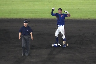 U18世界盃曾聖恩對韓敲長打　夠大膽就能有表現