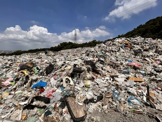 大里掩埋場垃圾驚人　中市府：焚化爐歲修後可去化