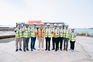 總統9/16出席淡江大橋合龍儀式  工程邁入關鍵階段