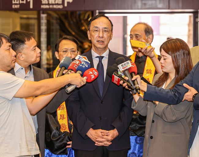 傳傅崐萁有意選黨主席　朱立倫：傳聞就讓它變成傳聞 | 華視新聞