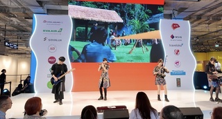 觀光署曼谷旅展互動影像秀科技　泰遊客難忘台灣美食