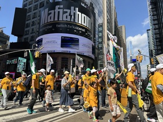 美東僑團曼哈頓入聯遊行   讓台灣一起貢獻