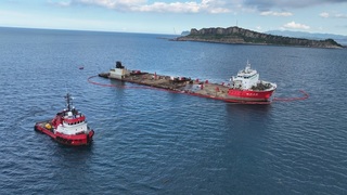 中國籍貨輪野柳觸礁　浮揚脫困預計9/17拖往韓國