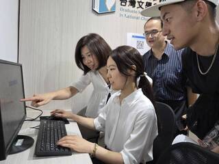 中正大學研發「宮台羽」AI學伴  助日籍學生學台語