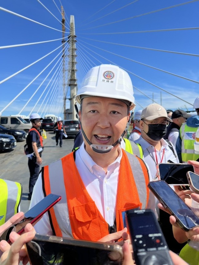 淡江大橋辦合龍儀式 陳世凱：115年通車有慶祝活動 | 華視新聞