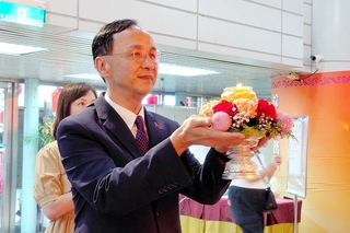 回應國民黨主席選舉話題　朱立倫：大家加油