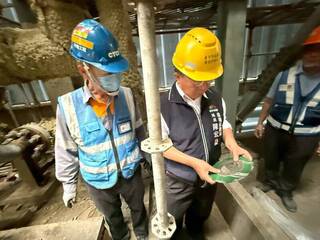 現勘台電中火燃氣機組　台中市府要求暫停試車檢查