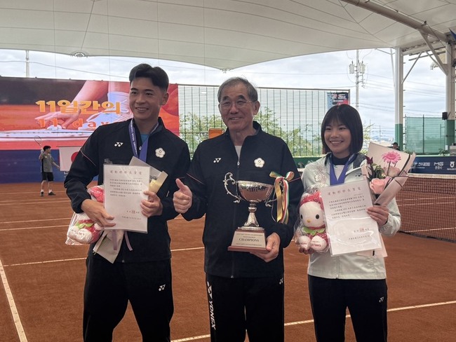 亞洲軟網錦標賽　余凱文黃詩媛混雙摘金 | 華視新聞