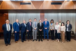 陳明祺款宴美國東南地區州議會團　鼓勵來台設辦事處