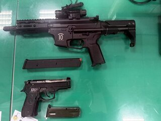 嘉義男子持衝鋒槍朝仇家開13發  警逮5人