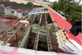 颱風樺加沙將接近　台南加速丹娜絲風災屋損修繕