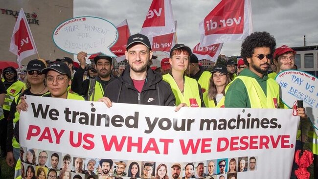 TikTok德國員工罷工　訓練AI卻成被取代對象 | 華視新聞