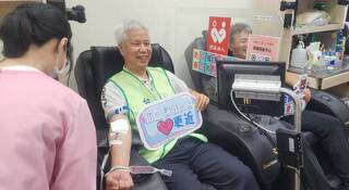 澎湖尖山電廠員工獻愛心  捐血助血庫
