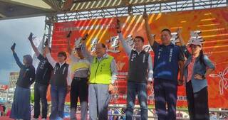 菊島運動嘉年華活動  逾千民眾健走同樂場面盛大