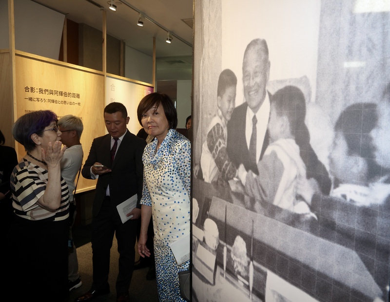 安倍昭惠參訪「數位李登輝特展」（1）