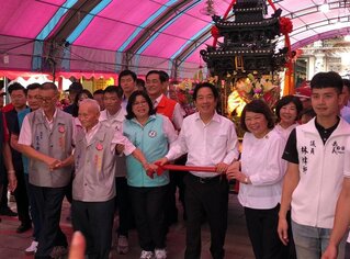 賴總統出席嘉義城隍廟活動　允諾提高嘉義市補助