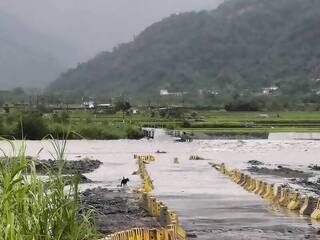 上週才修復通車　花蓮高寮便道、崙天便道又沖毀