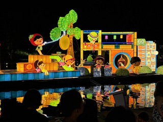 新加坡濱海灣花園迎中秋  多元意象花燈揭幕