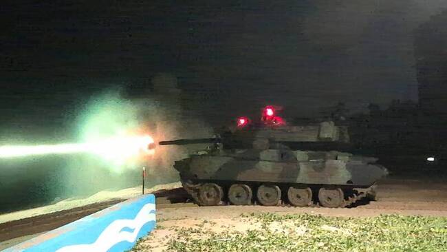 金門烈嶼9/23入夜太武操演　火砲射擊阻殲搶灘敵軍 | 華視新聞