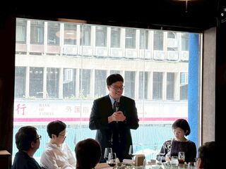 促台港交流　邱垂正：歡迎香港文化人來台發展