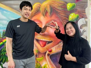 周天成投入公益　盼外界關注移工黑戶寶寶議題