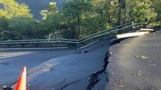 南橫新武路段路基缺口　利稻及霧鹿部落對外中斷