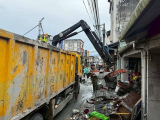 颱風樺加沙重創花蓮　桃園加派清泥專班支援