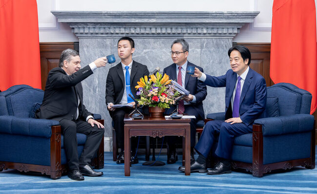 賴總統：與友邦強化聯防與情報共享　增強協作能量 | 華視新聞