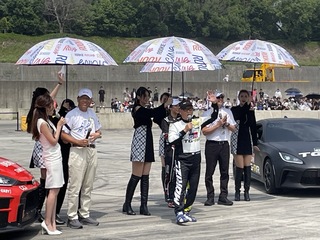 TOYOTA會長豐田章男再訪台 現身統規賽駕車甩尾演出