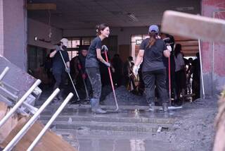 堰塞湖溢流釀災　花蓮縣府說明物資及志工協調情形